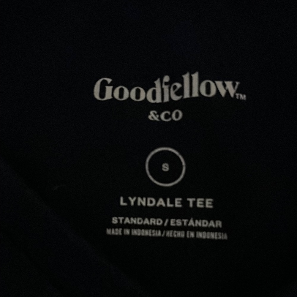 Goodfellow & Co Black Lyndale Tee